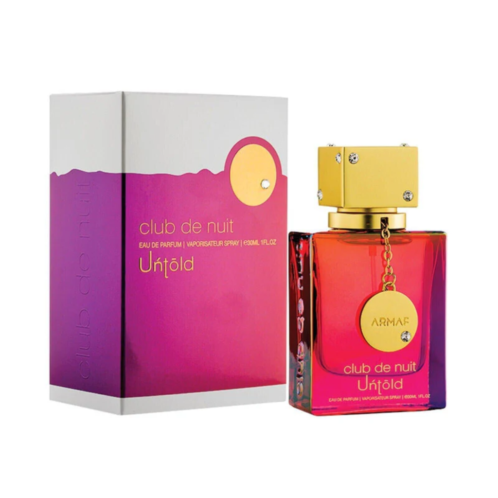 Armaf Club De Nuit Untold Eau De Parfum 3.6 oz – Amber Saffron Luxury Unisex Fragrance