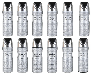 Lattafa Fakhar Black Body Spray 6.7 oz / 200 ml – Men