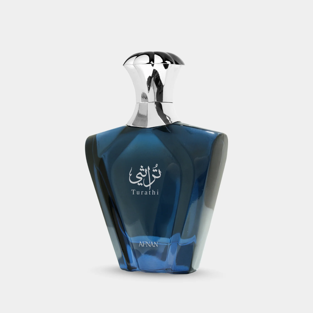 Afnan Turathi Blue Eau De Parfum 90ML – Fresh Citrus Woody Luxury Fragrance for Men