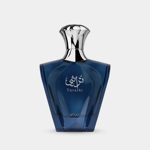 Afnan Turathi Blue Eau De Parfum 90ML – Fresh Citrus Woody Luxury Fragrance for Men