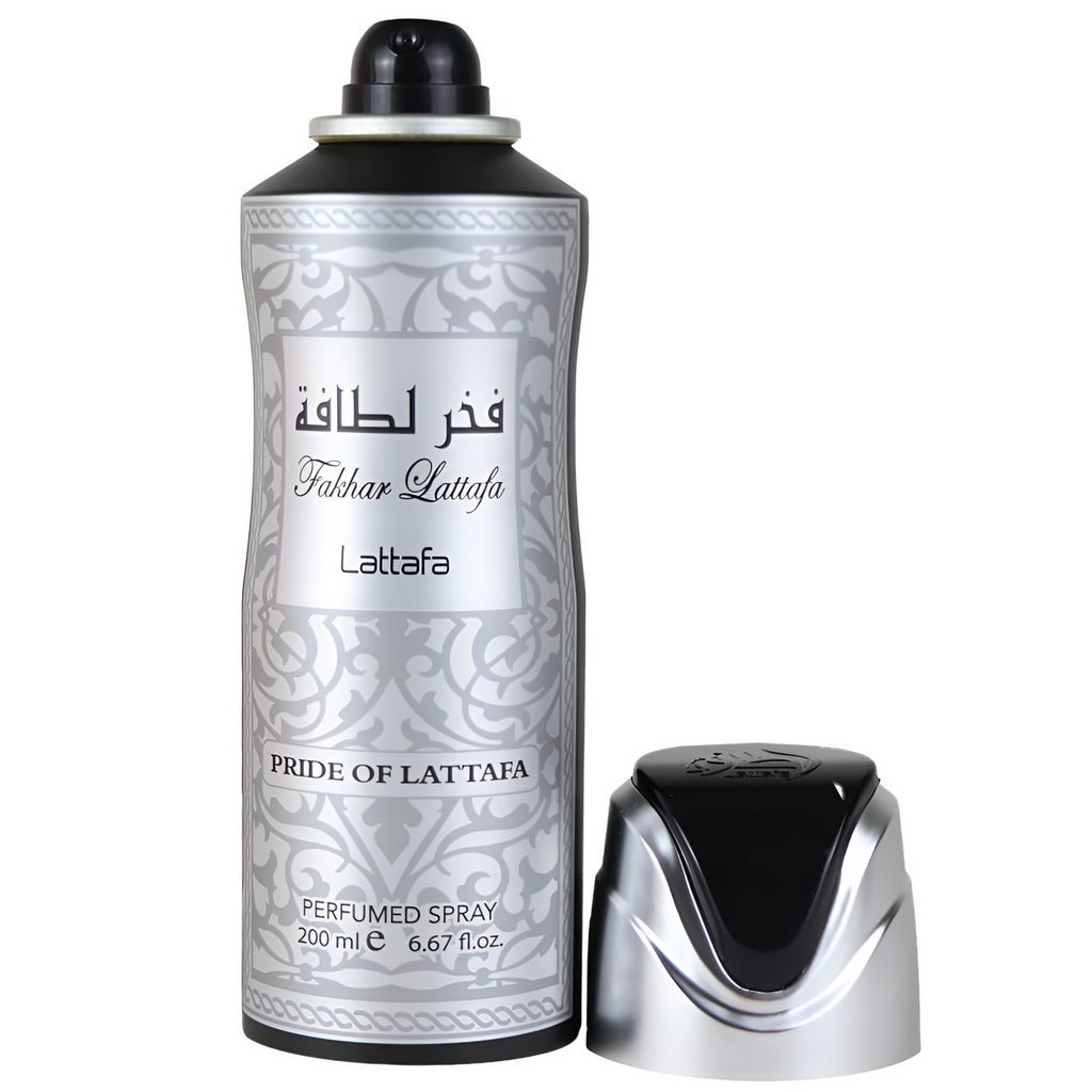 Lattafa Fakhar Black Body Spray 6.7 oz / 200 ml – Men