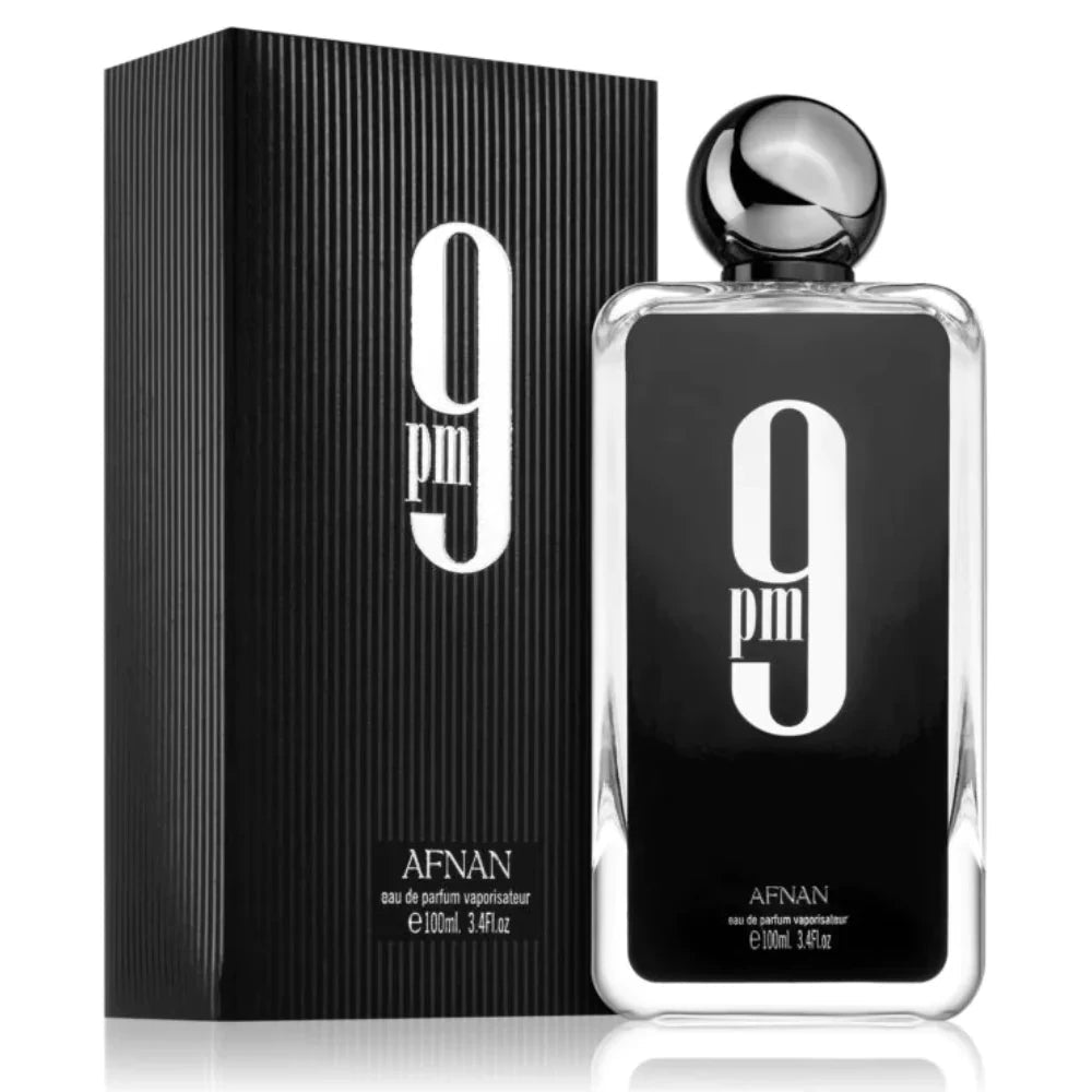 Afnan 9PM Eau De Parfum 100ML – Sweet Vanilla Amber Night Fragrance for Men