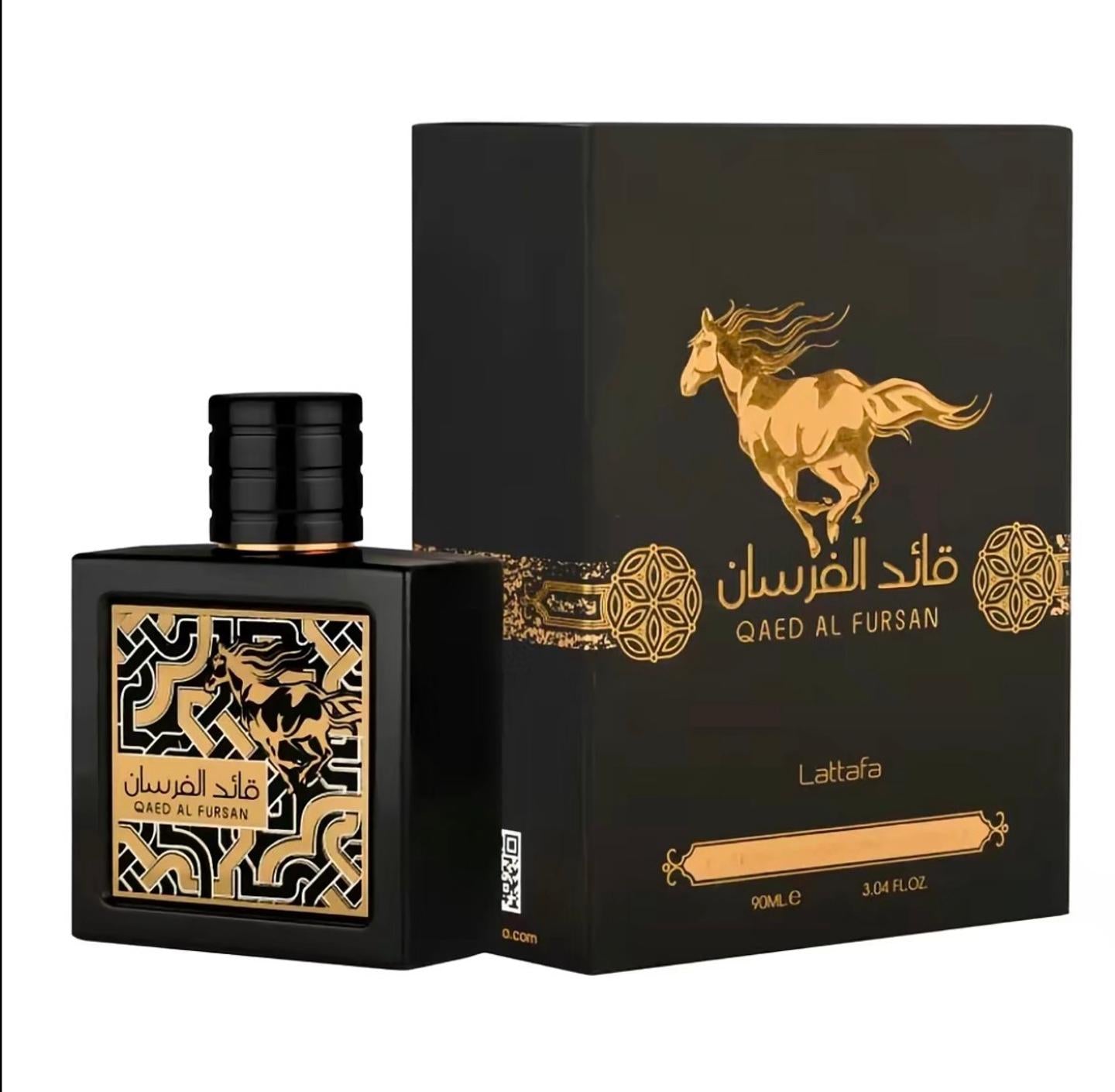 Lattafa Qaed Al Fursan Eau de Parfum Spray – 3.04 oz / 90 mL - Men
