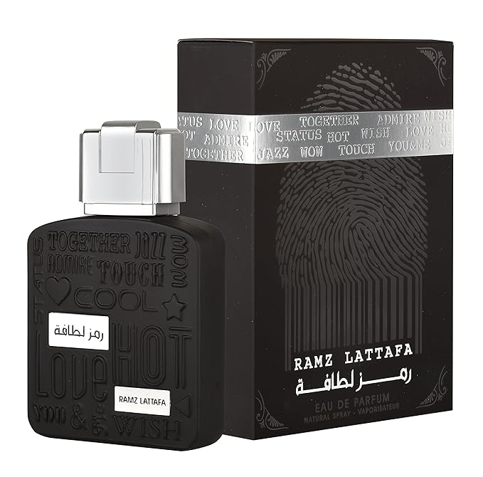 Lattafa Ramz Lattafa Silver Eau de Parfum Spray – 3.4 oz / 100 mL - Unisex