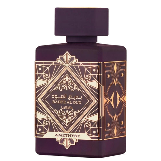 Lattafa Bade’e Al Oud Amethyst Eau de Parfum Spray – 100 mL / 3.4 fl oz - Unisex