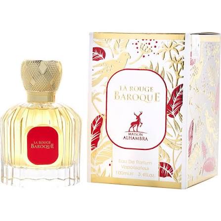 Maison Alhambra La Rouge Baroque Eau de Parfum Spray – 3.4 oz / 100 mL - Unisex