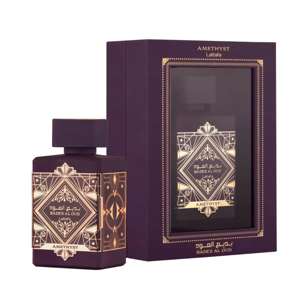 Lattafa Bade’e Al Oud Amethyst Eau de Parfum Spray – 100 mL / 3.4 fl oz - Unisex